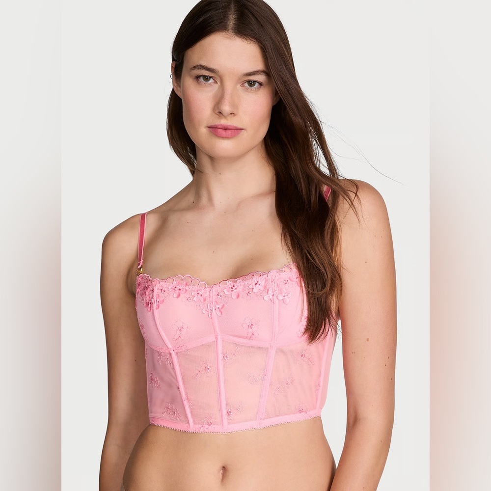 NWT Victoria’s Secret Dream Angels Pretty Petals Corset